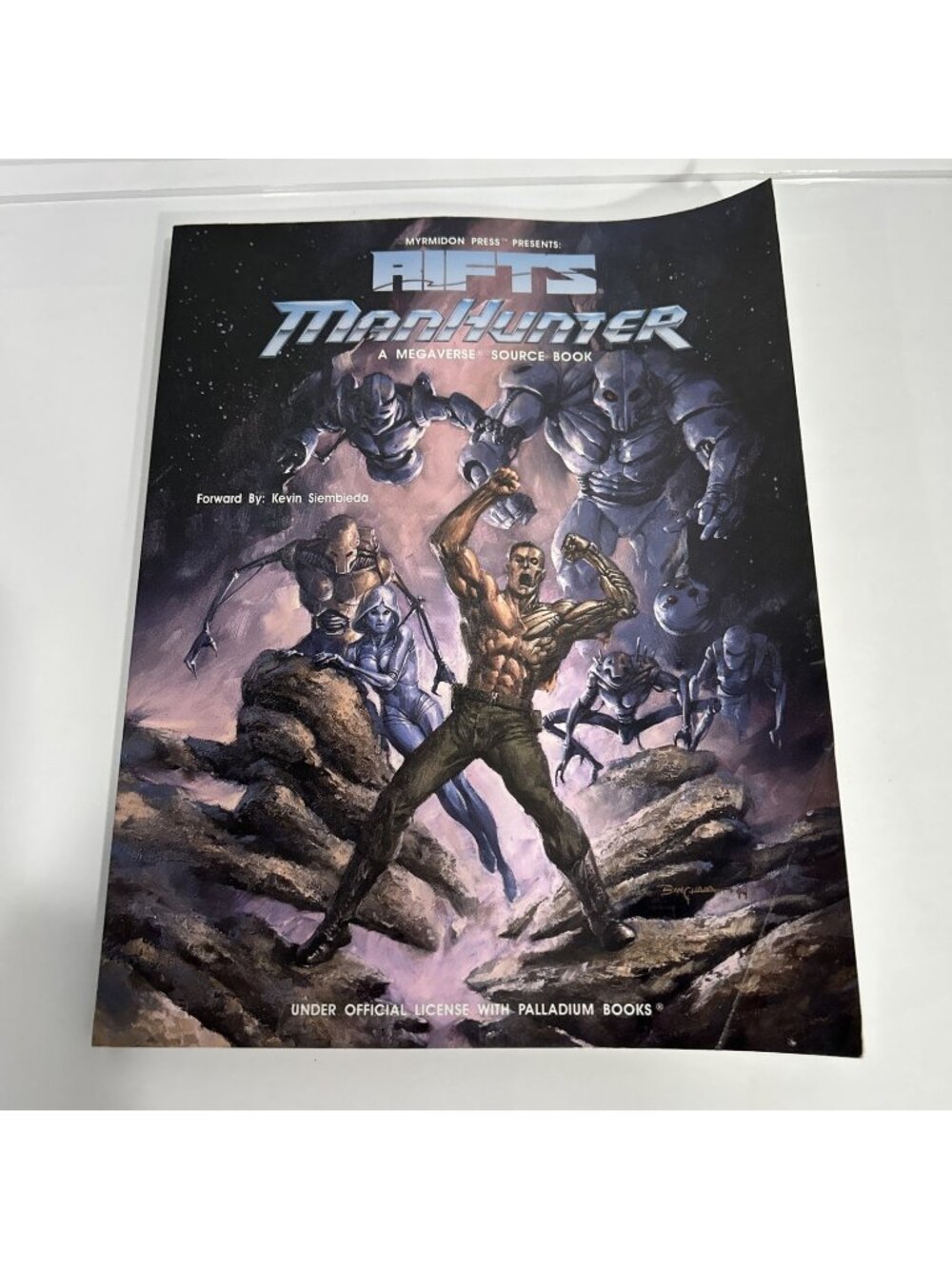 Palladium Books RIFTS Manhunter RPG - Myrmidon Press - 1993